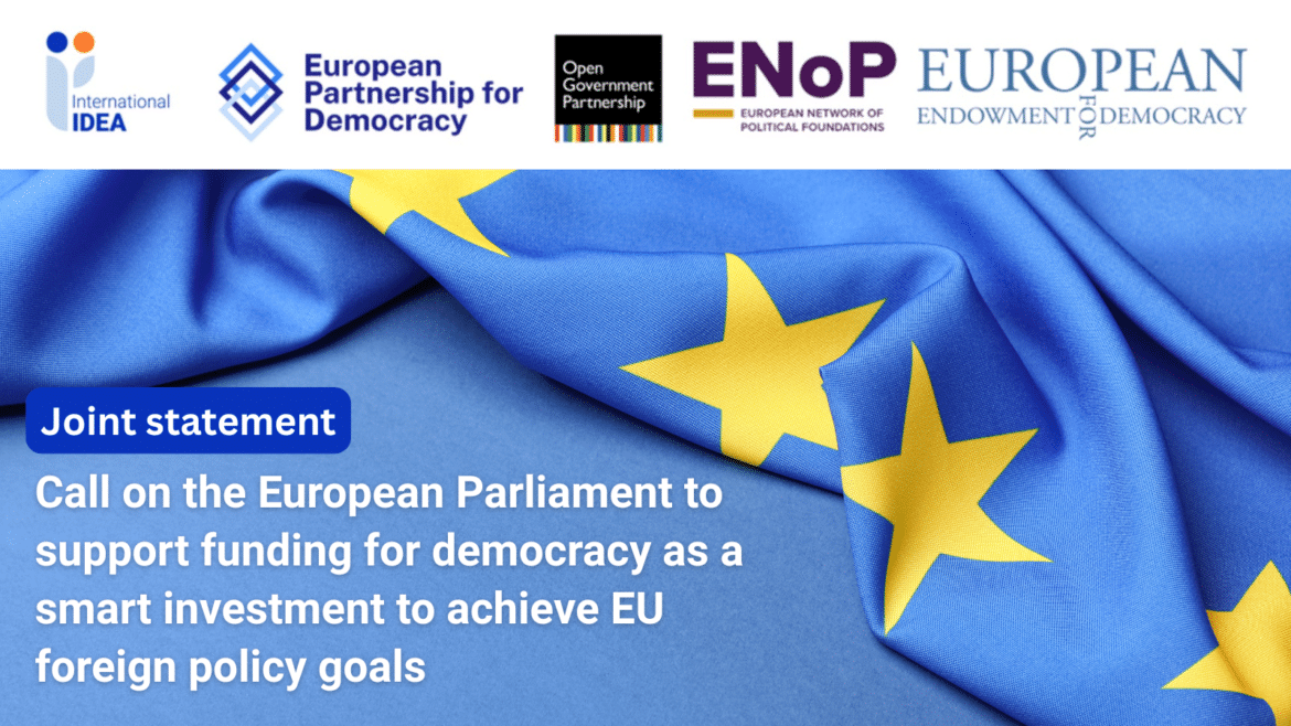 Joint Statement Calls on European Parliament to Prioritise Democracy ...